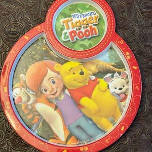 Disney My Friends Tigger & Pooh Dinnerware Set - Red and Yellow